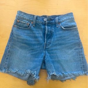 Levi’s sample style cut off shorts